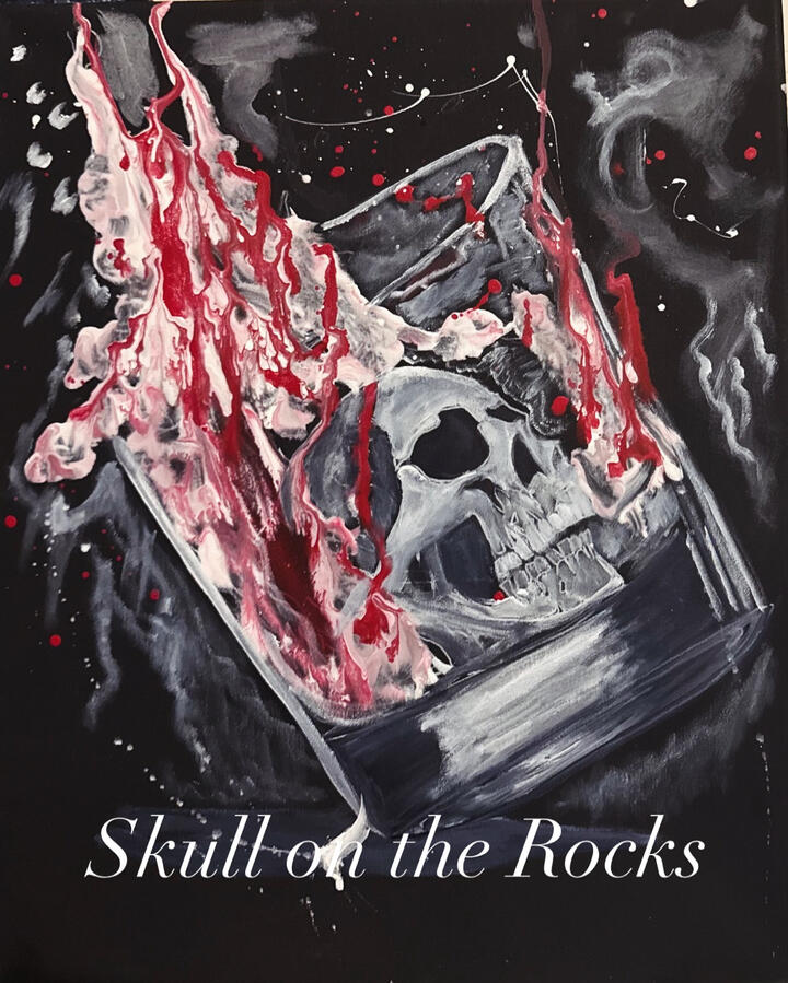 SKULL ON THE ROCKS SKULL ON THE ROCKS